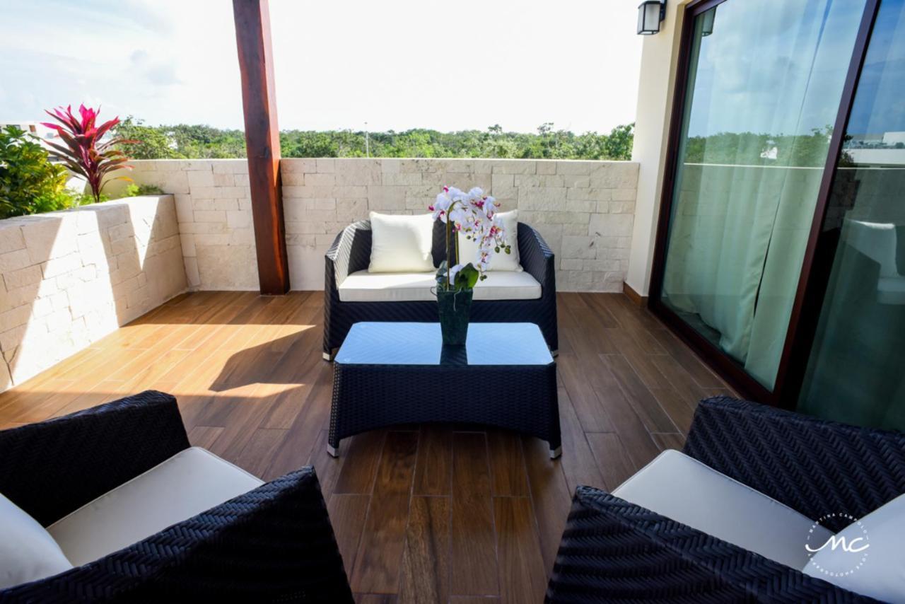 Penthouse Blue Luxury La Veleta Apartment Tulum Exterior photo